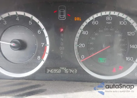 2008 Honda Accord 2.4 Ex-L из США, поврежденный, VIN JHMCP26848C070367